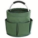 Organizador de Herramientas Tipo Cubo – Bolsa de Almacenaje en Tela Oxford 600D con 6 Bolsillos + Compartimento Central