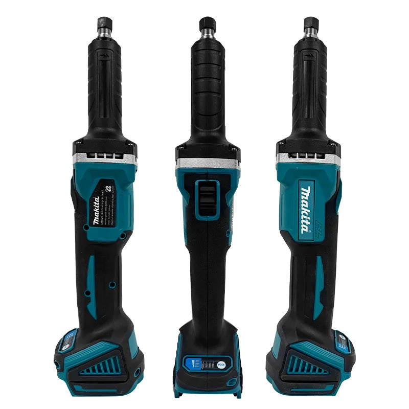 Amoladora Angular Inalámbrica Makita Brushless – 4 Velocidades, Pulidora y Herramienta de Grabado Rotativa